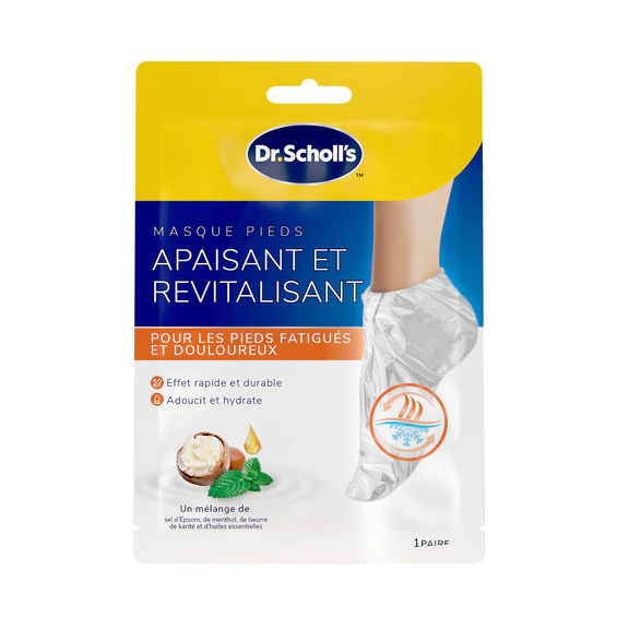 Masque pieds apaisant et revitalisant